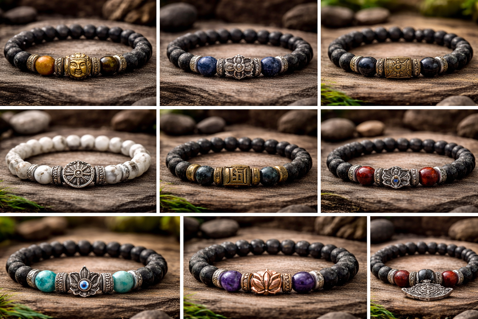 Amethyst Bracelet – Handmade Natural Purple Crystal Bracelet