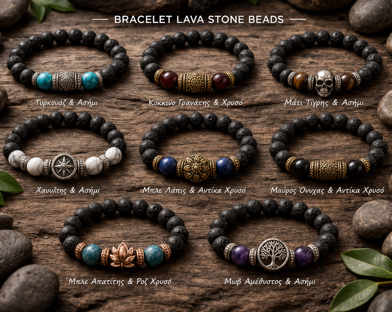 Lapis Lazuli Bracelet – Handmade Natural Blue Wisdom Bracelet